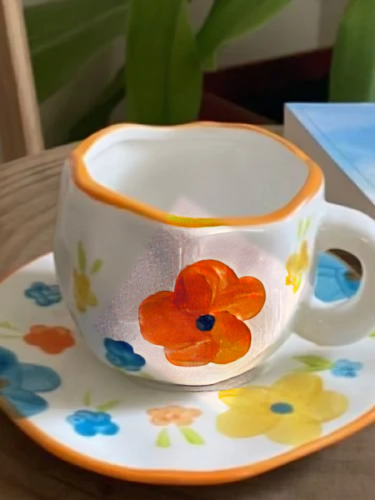 طقم كوب ورود الصيف